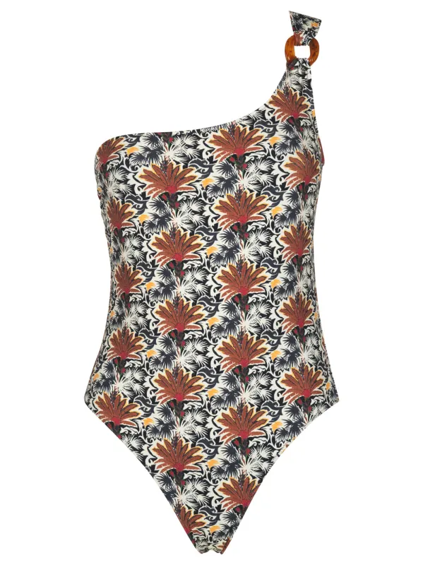 One Shoulder One-Piece Swimsuit made by Wanan Luxury