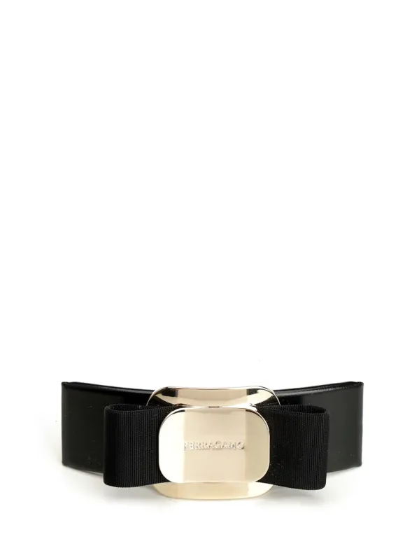 Clip With New Vara Plate Accessori Per Capelli Black made by Salvatore Ferragamo