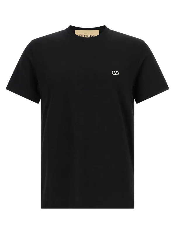 Vlogo T-Shirt Black made by Valentino Garavani