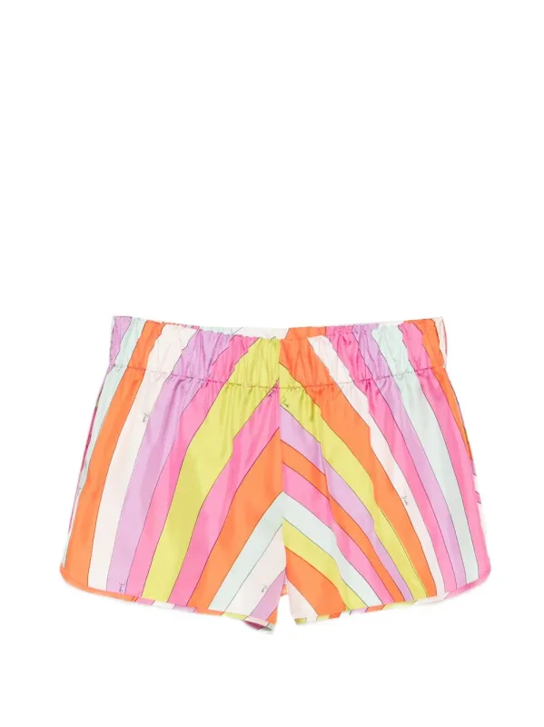 Printed Silk Shorts made by Emilio Pucci