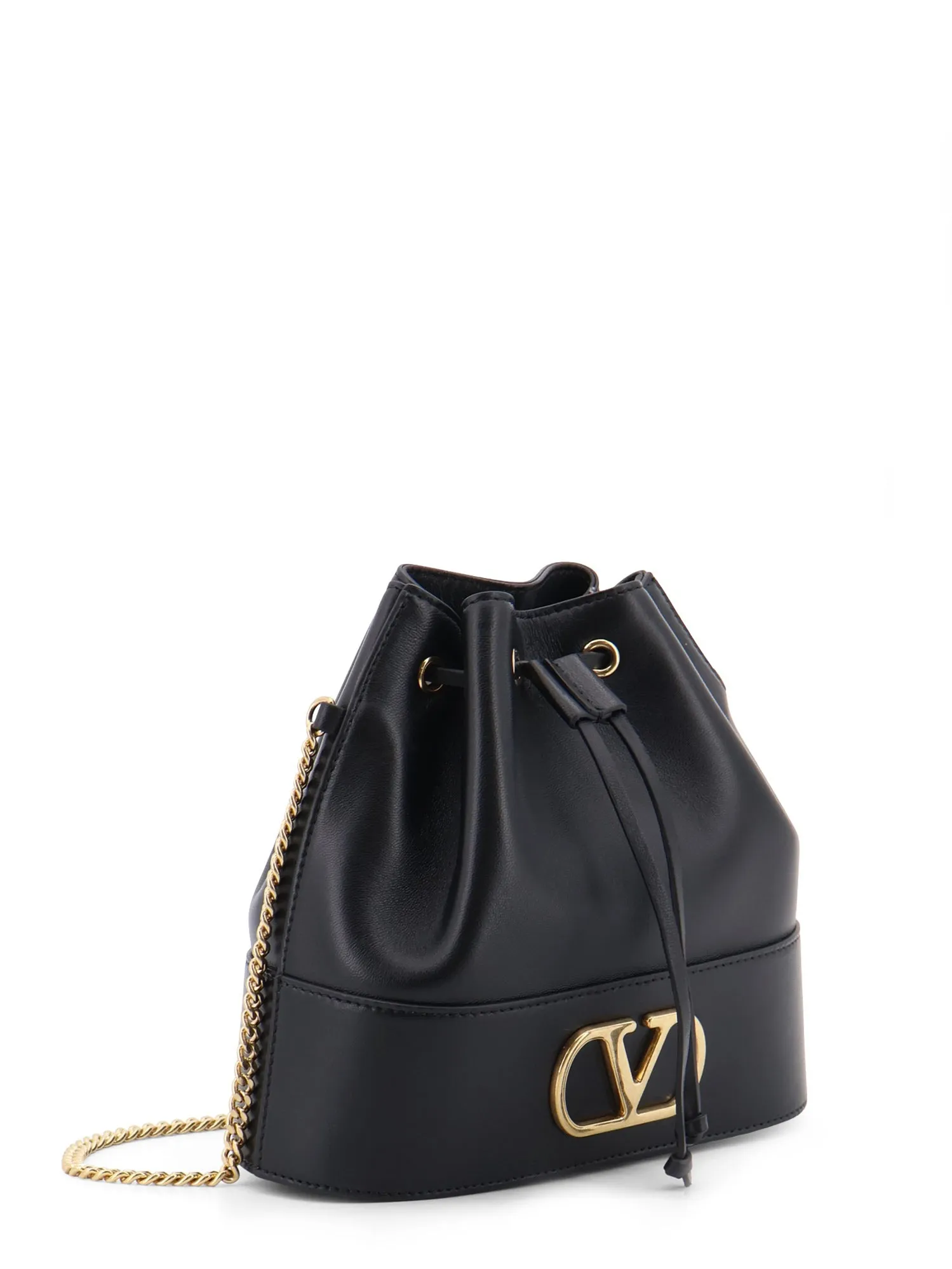 Vlogo Signature Leather Bucket Bag sold by Wanan Luxury product image thumbnail 3
