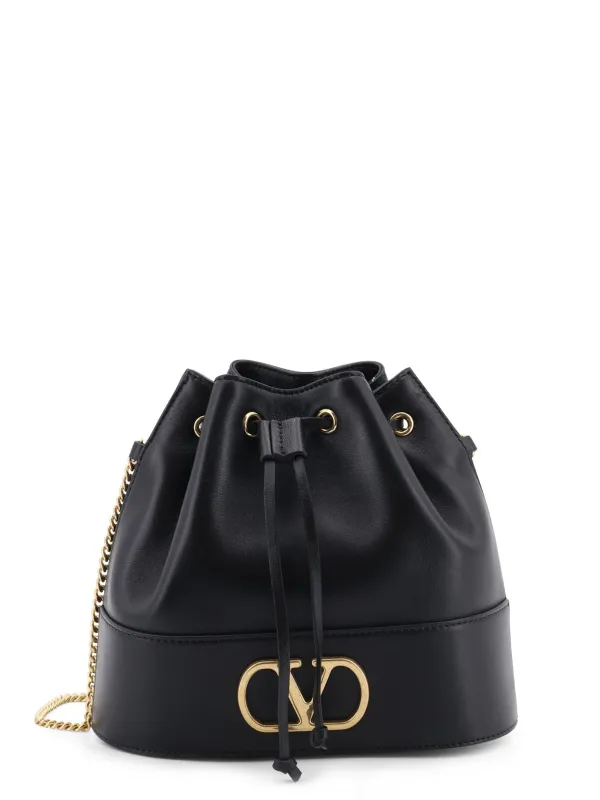 Vlogo Signature Leather Bucket Bag made by Valentino Garavani