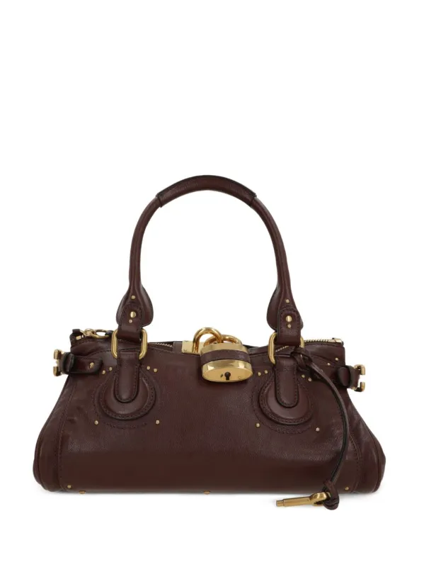 Paddington Leather Shoulder Bag made by Chloe