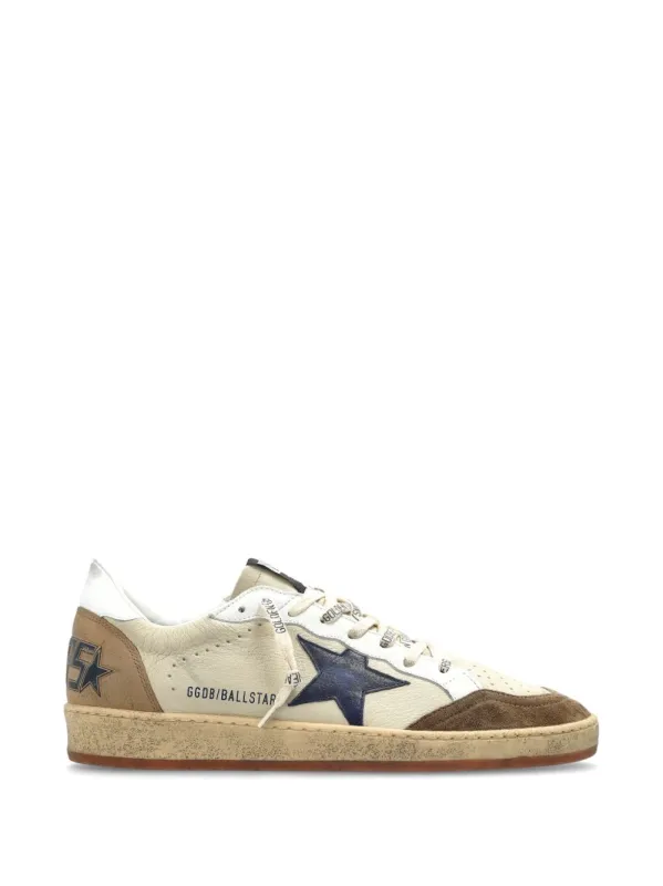 Ball Star Leather Sneakers made by Golden Goose