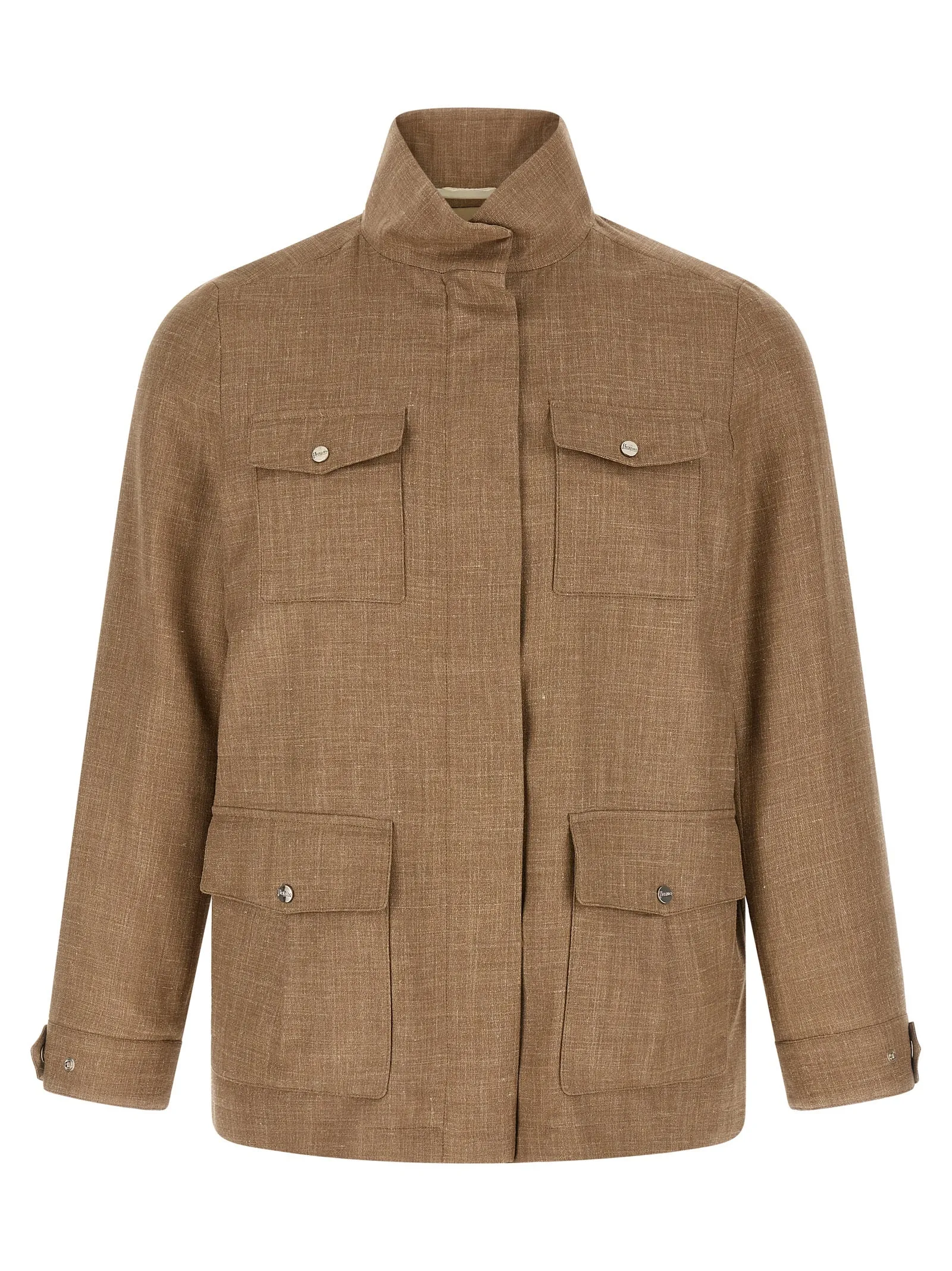 Field Puffer Jackets Beige sold by Wanan Luxury