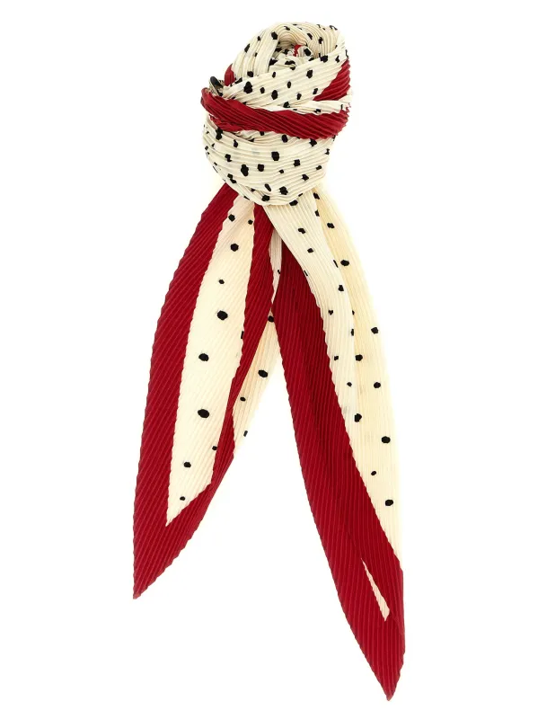 Little Star Starry Scarves And Foulards White/Black made by Valentino Garavani