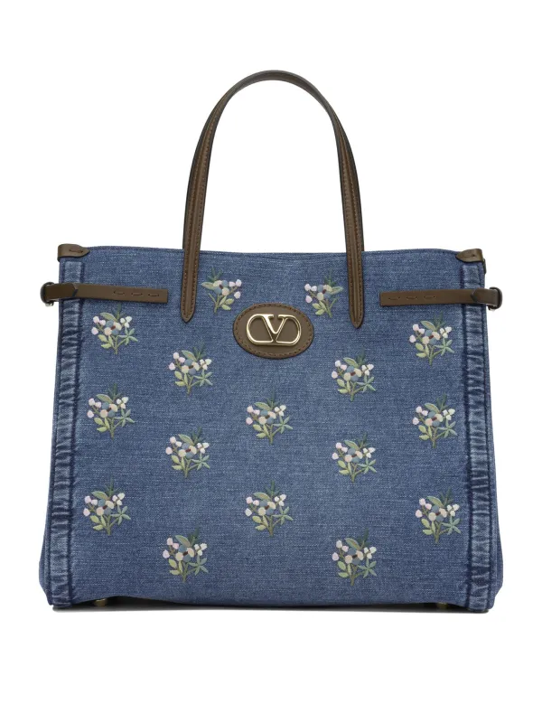Antibes Handbags Blue made by Valentino Garavani