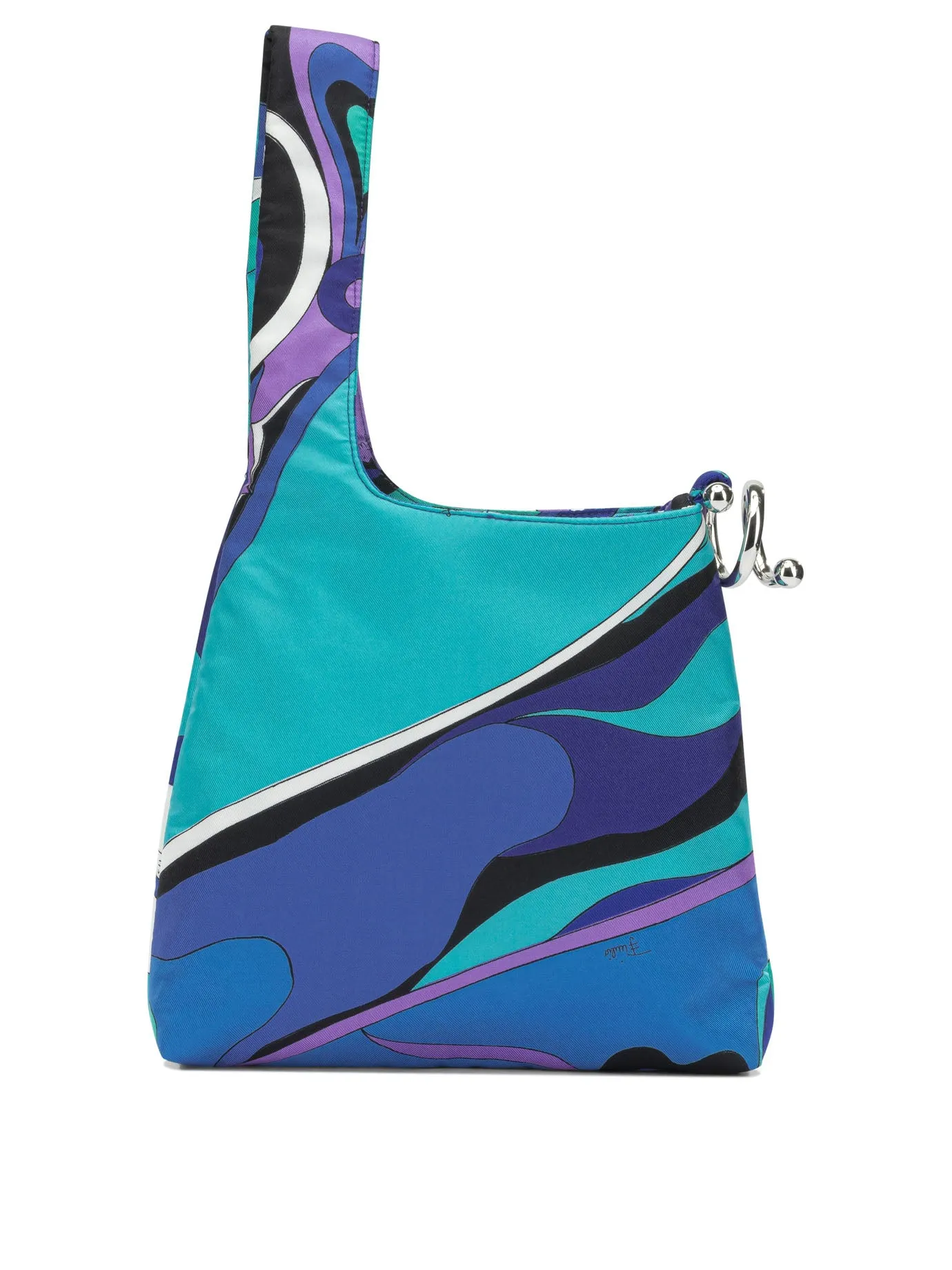 Orchidee Handbags Blue sold by Wanan Luxury product image thumbnail 3