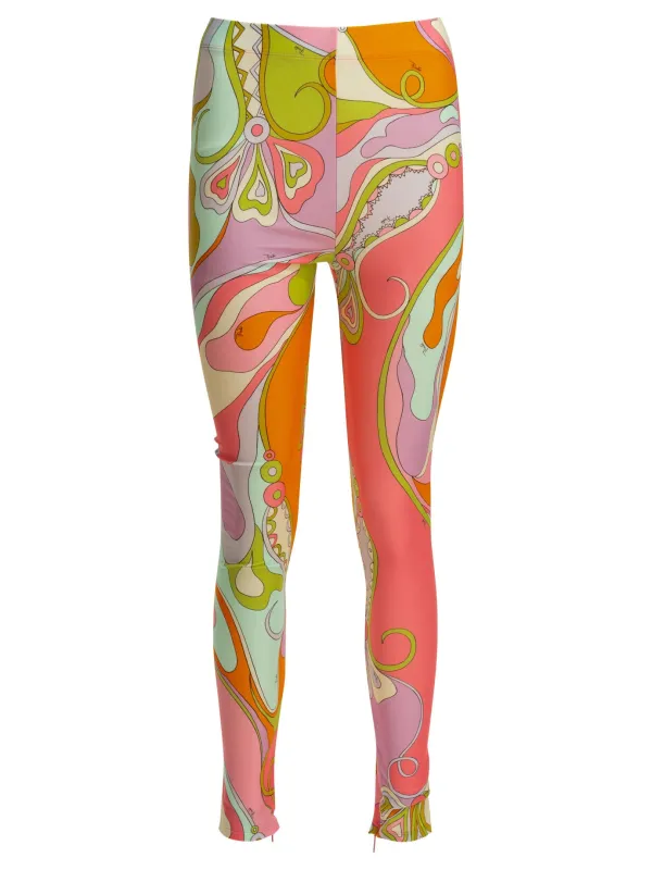 Orchidee Trousers Multicolor made by Emilio Pucci