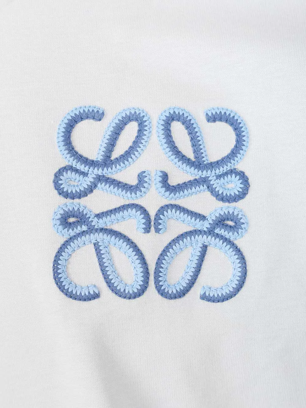 Relaxed Fit Cotton T-Shirt Blue sold by Wanan Luxury product image thumbnail 3