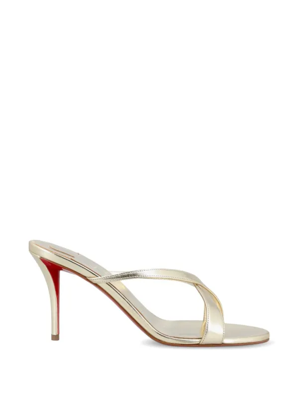 Mulazee Leather Sandals made by Christian Louboutin
