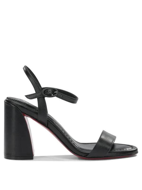 Sandals Black made by Christian Louboutin