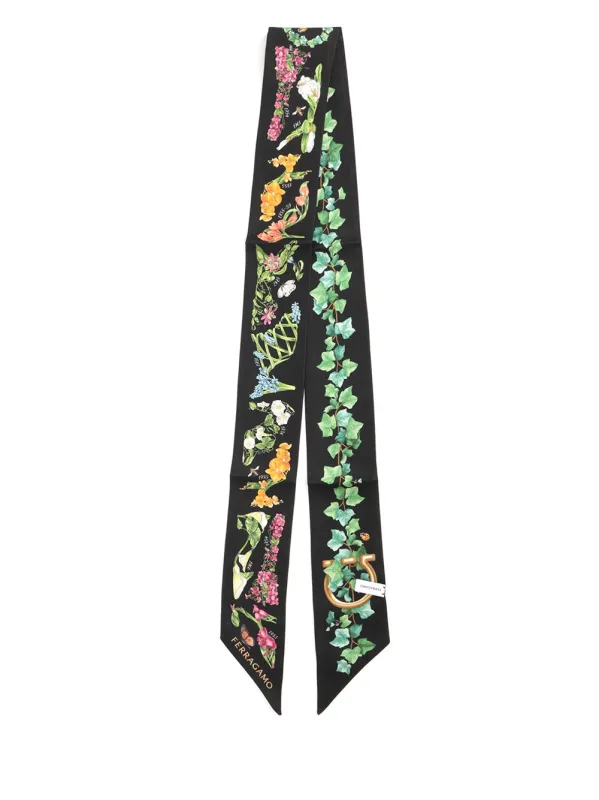 Mini Bandeau Scarves And Foulards Multicolor made by Salvatore Ferragamo