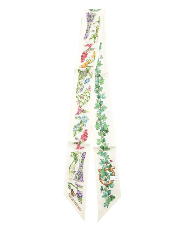 Mini Bandeau Scarves And Foulards Multicolor made by Salvatore Ferragamo