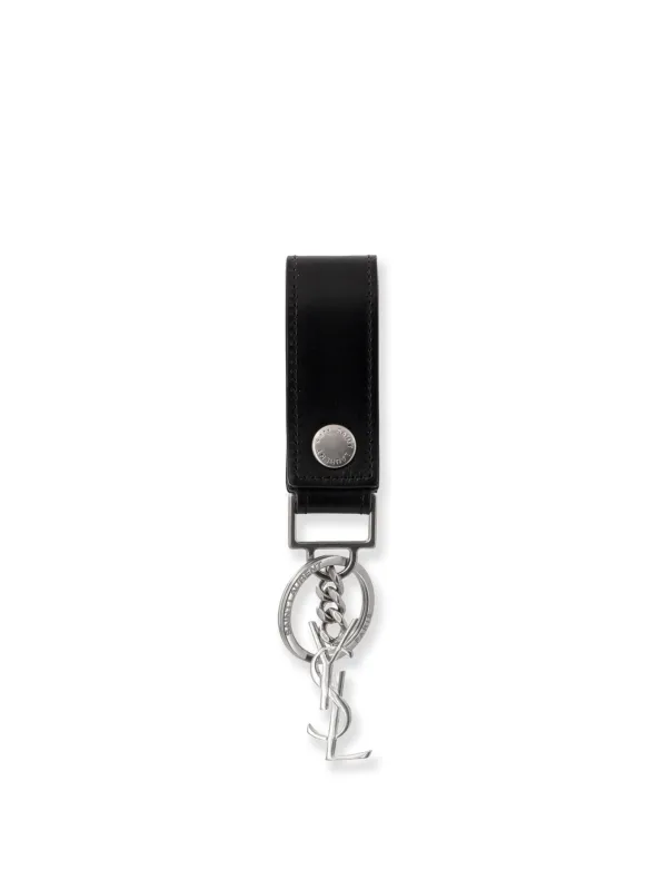 Cassandre Leather Key Ring made by Yves Saint Laurent