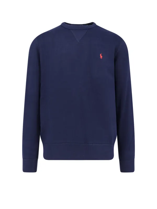 Cotton Blend Sweater With Logo made by Polo by Ralph Lauren