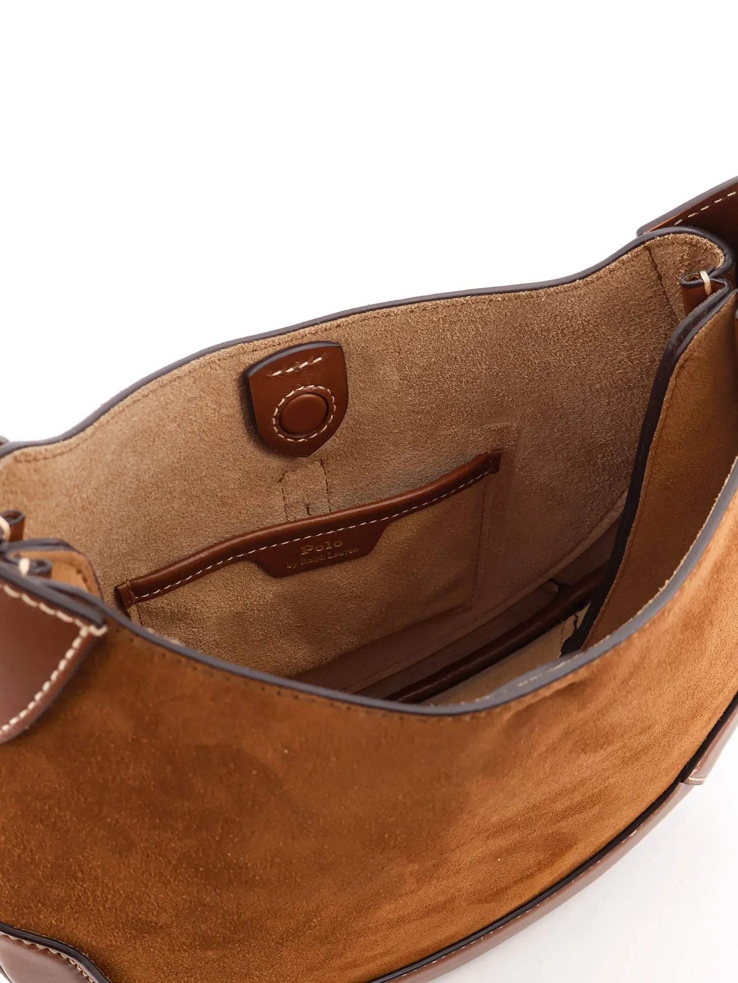 Suede And Leather Shoulder Bag sold by Wanan Luxury product image thumbnail 4