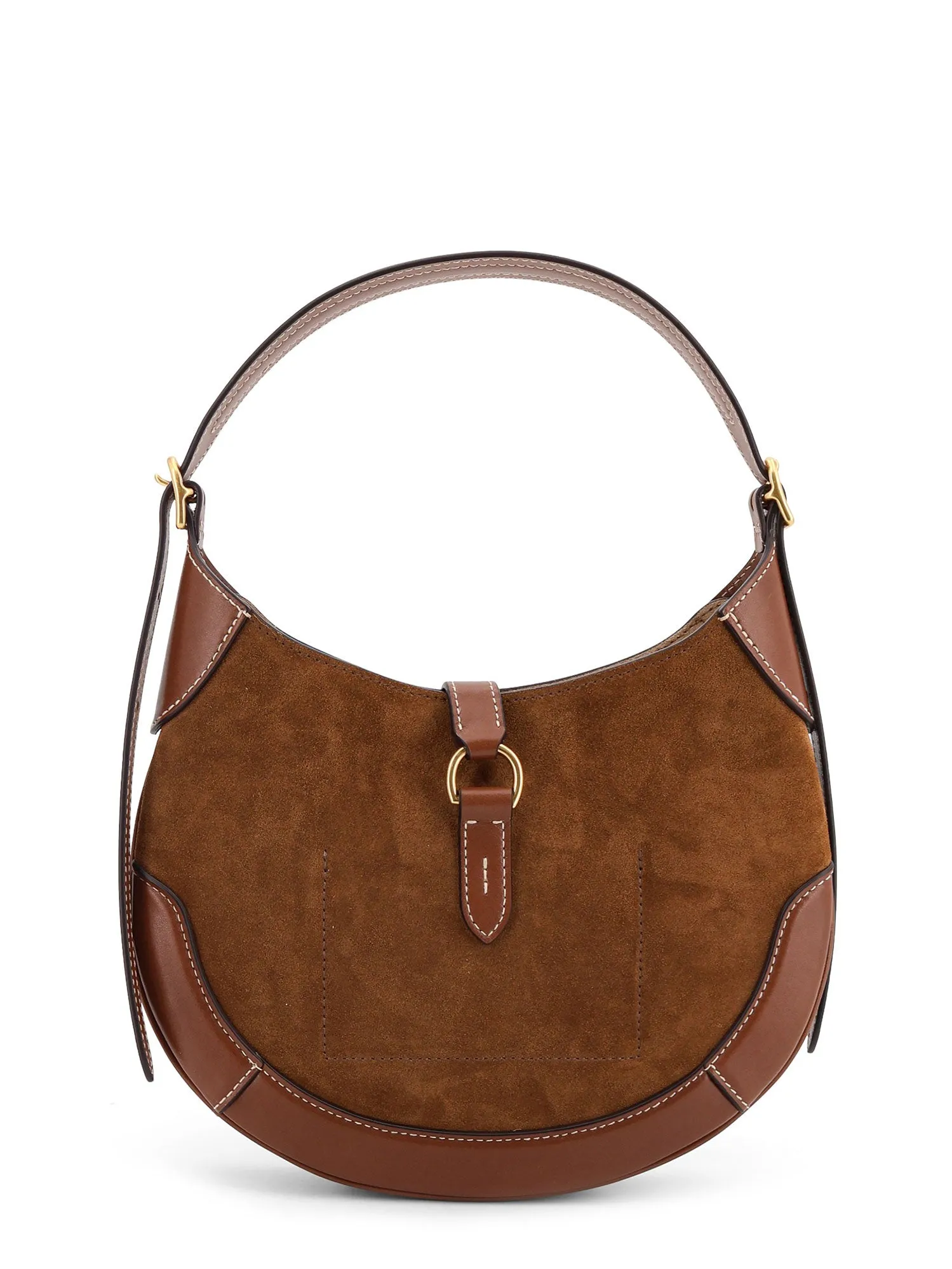 Suede And Leather Shoulder Bag sold by Wanan Luxury product image thumbnail 2