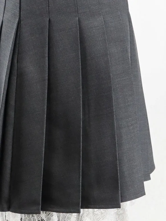 Pleated Mini Skirt sold by Wanan Luxury product image thumbnail 3