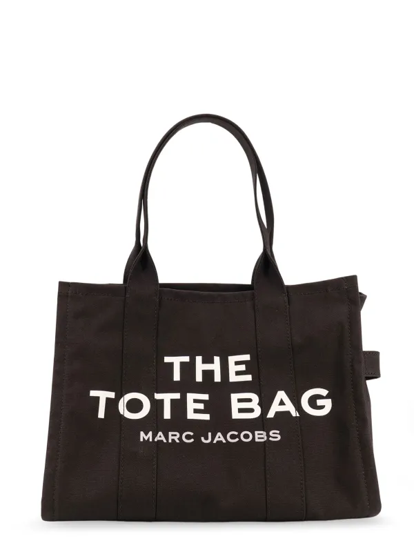 Canvas Shopping Bag With Frontal Logo made by Marc Jacobs