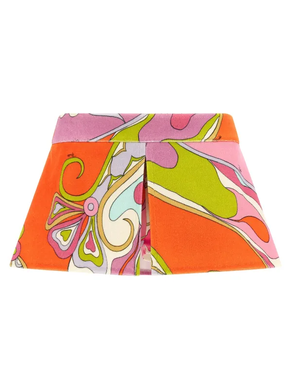 Orchidee Bermuda And Short Multicolor made by Emilio Pucci