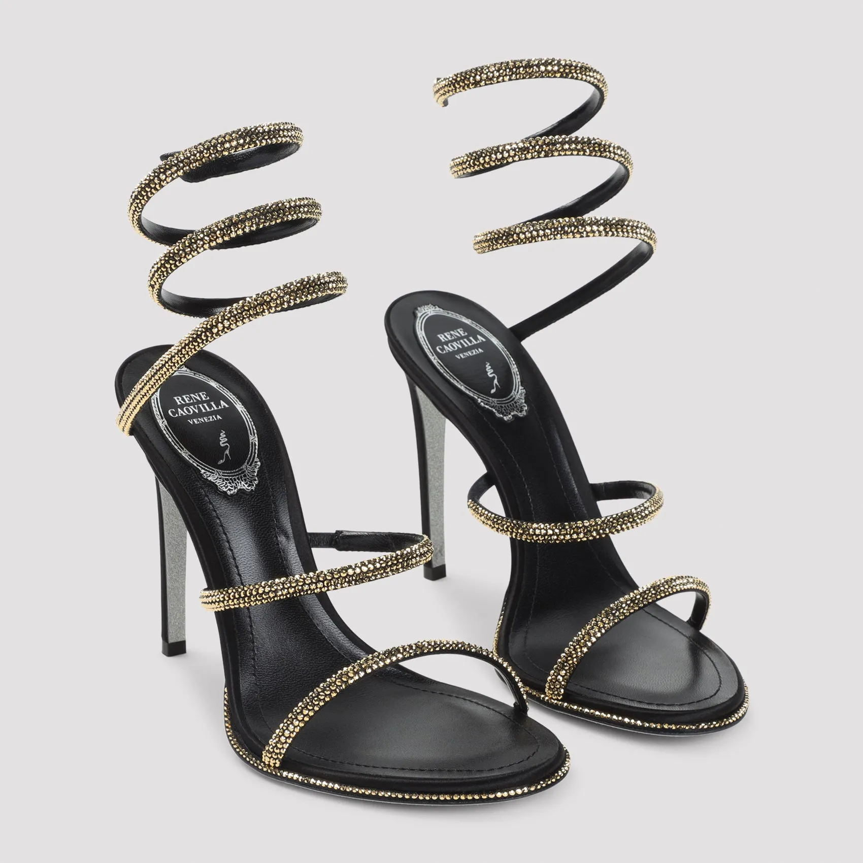 Sandals Black sold by Wanan Luxury product image thumbnail 4