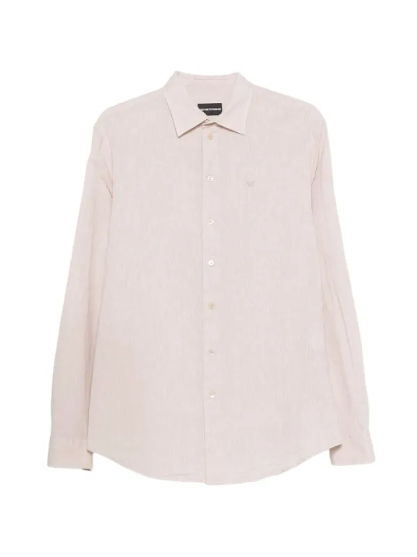 Linen Blend Shirt made by Emporio Armani