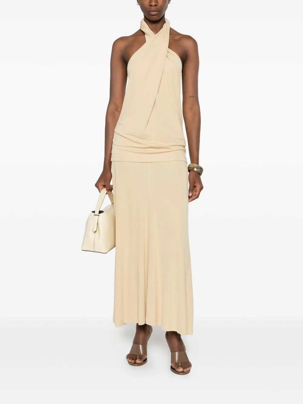 Jersey Long Skirt sold by Wanan Luxury product image thumbnail 2