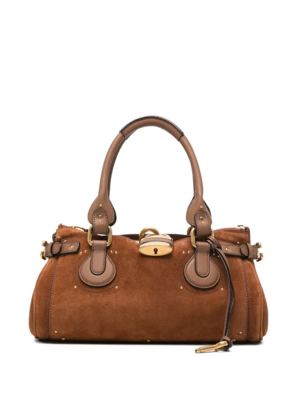 Paddington Leather Shoulder Bag made by Chloe