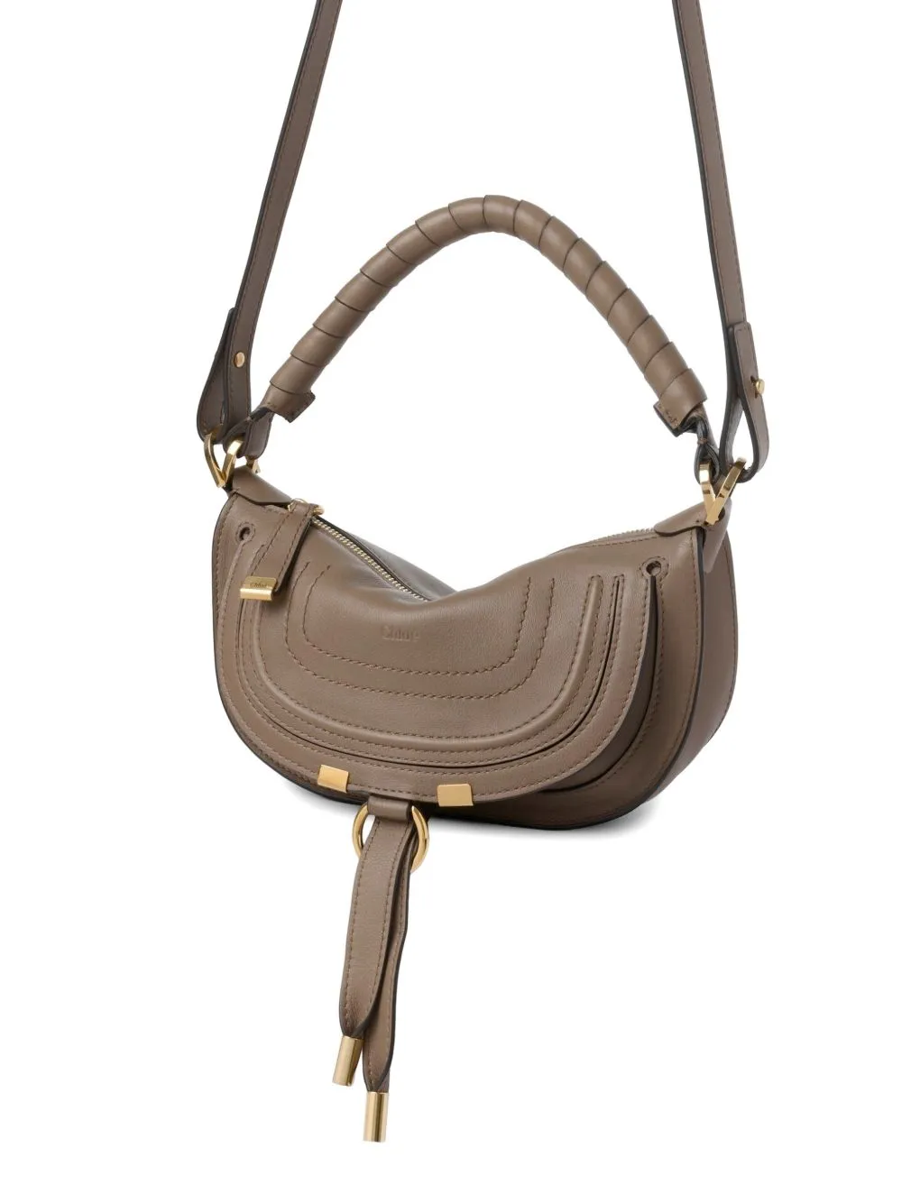 Marcie Mini Leather Shoulder Bag sold by Wanan Luxury product image thumbnail 3