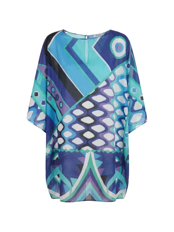 Printed Cotton Kaftan made by Emilio Pucci
