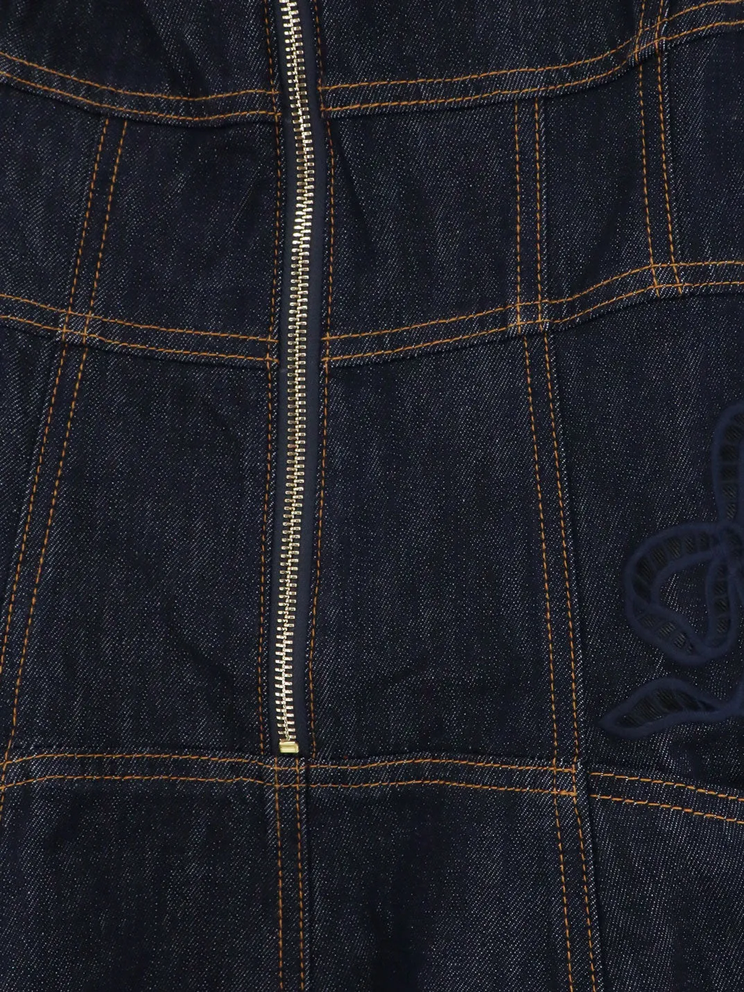 Denim Midi Dress sold by Wanan Luxury product image thumbnail 3