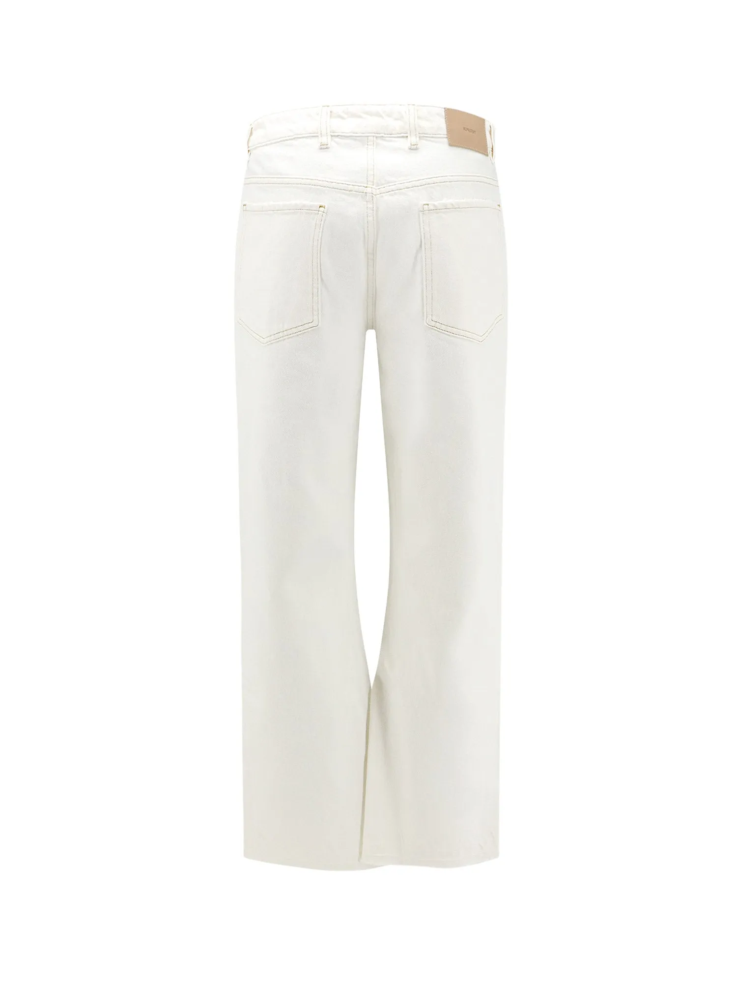 Heaton White Denim Jeans sold by Wanan Luxury product image thumbnail 2