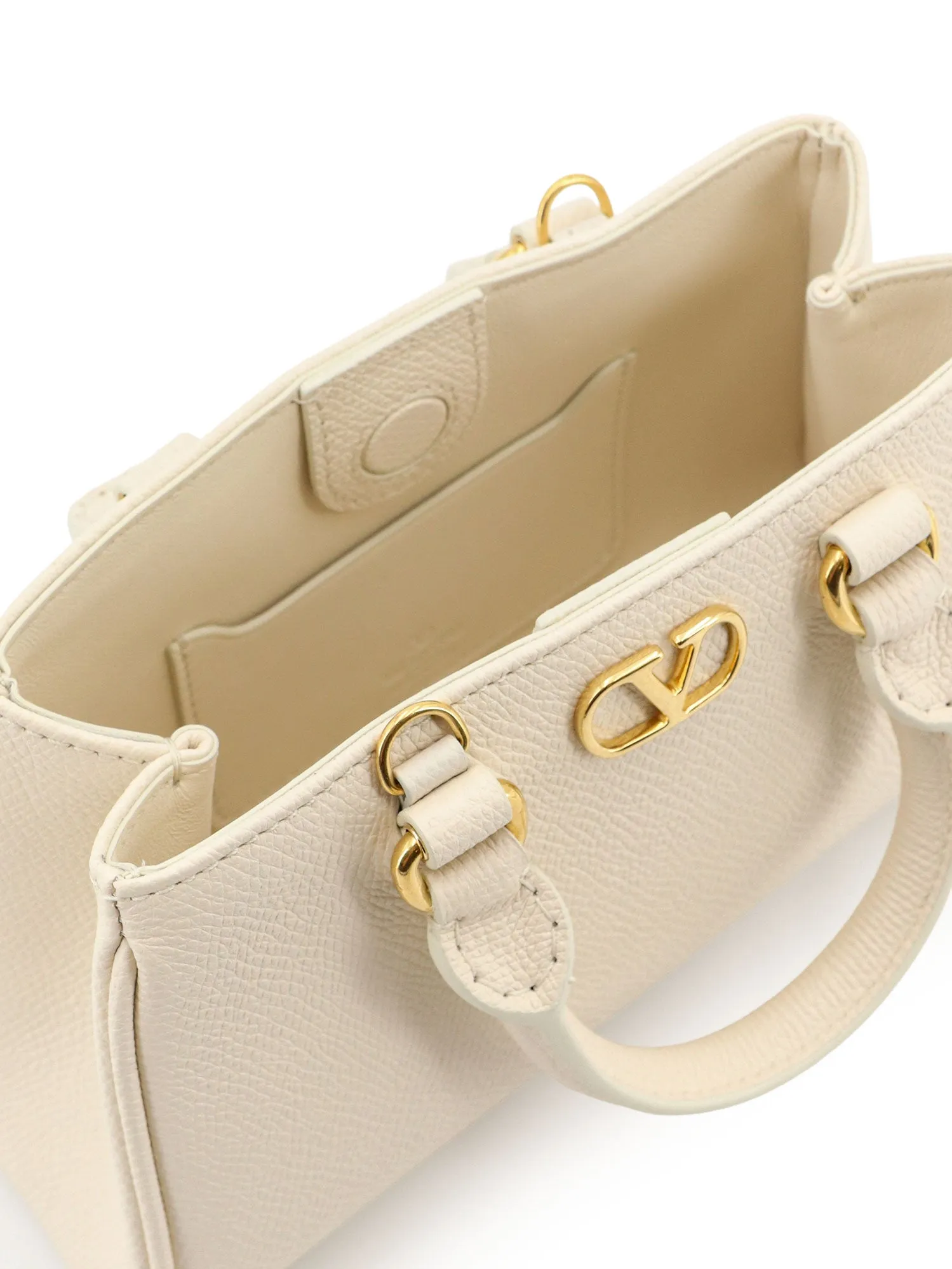 Vlogo Signature Mini Leather Handbag sold by Wanan Luxury product image thumbnail 4