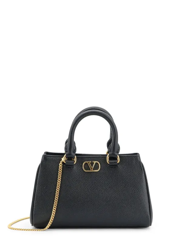 Vlogo Signature Mini Leather Handbag made by Valentino Garavani