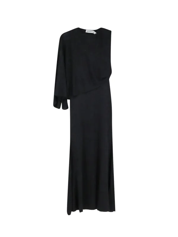 One-Shoulder Long Dress made by Self-Portrait