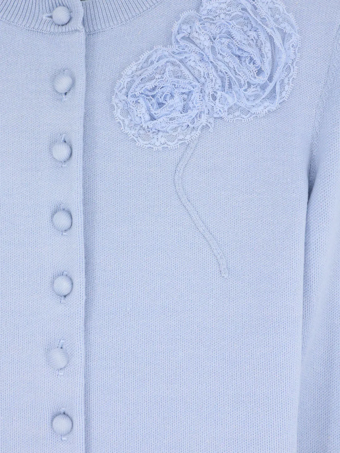 Cardigan With Flower Detail sold by Wanan Luxury product image thumbnail 3