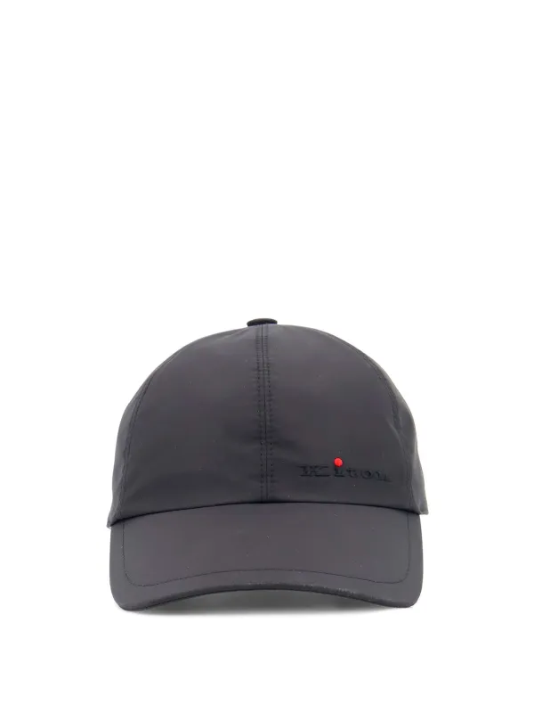 Nylon Hat With Embroidered Logo On The Front made by Kiton