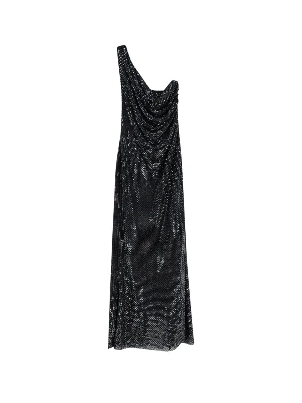 Long Dress With Rhinestones made by Self-Portrait