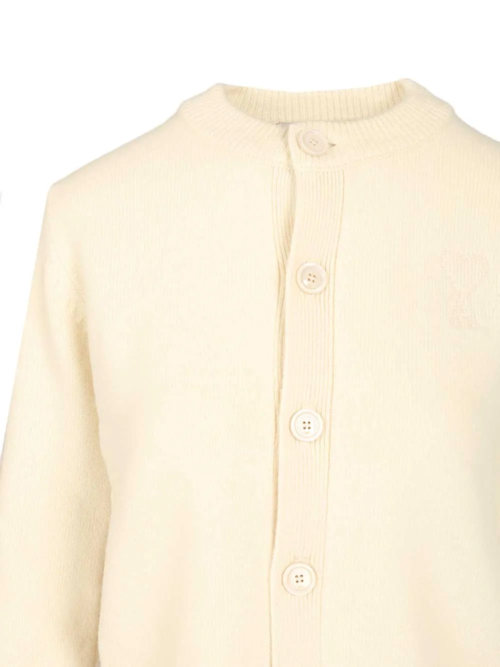 Crew Neck Cardigan Knitwear White sold by Wanan Luxury product image thumbnail 4