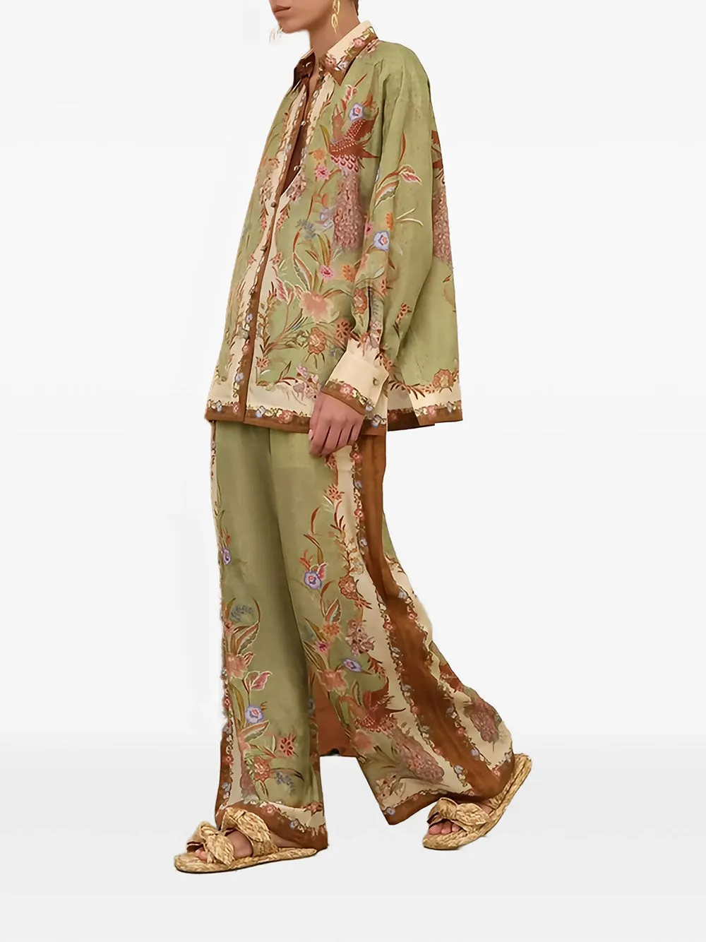 Indra Relaxed Silk Shirt sold by Wanan Luxury product image thumbnail 4