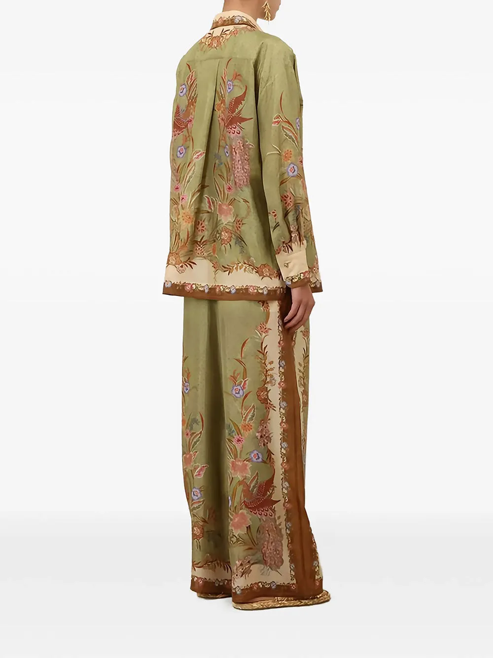 Indra Relaxed Silk Shirt sold by Wanan Luxury product image thumbnail 3