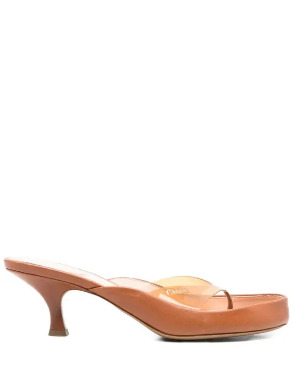 Junie Heeled Sandals made by Chloe