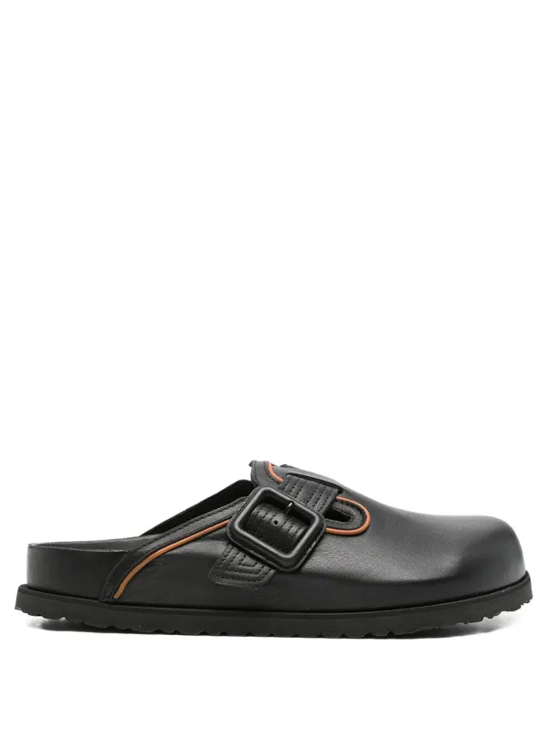 Boston Exquisite Nappa Leather Mule made by Birkenstock