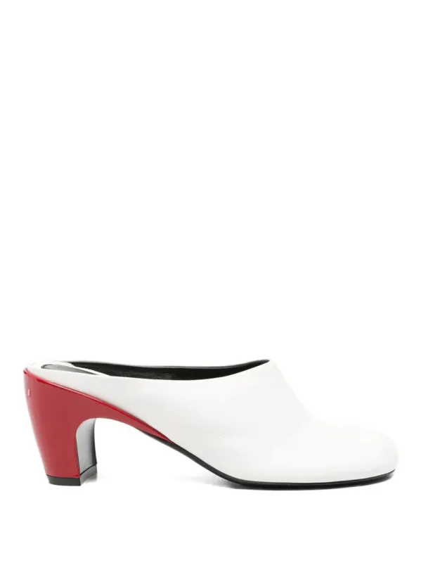 Leather Mules made by Dries Van Noten