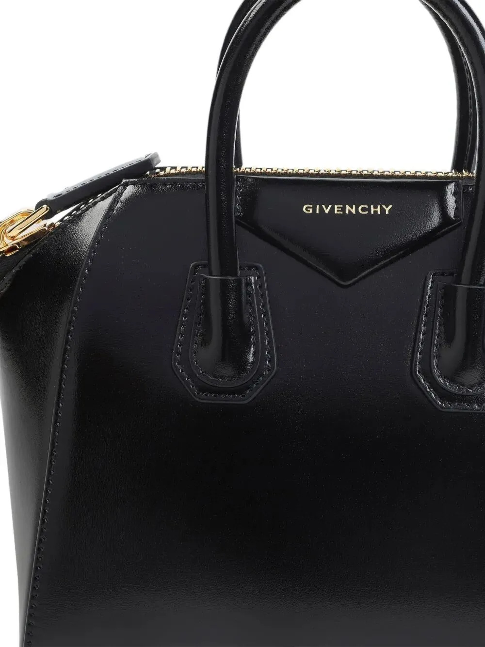 Mini Antigona Bag In Leather sold by Wanan Luxury product image thumbnail 3