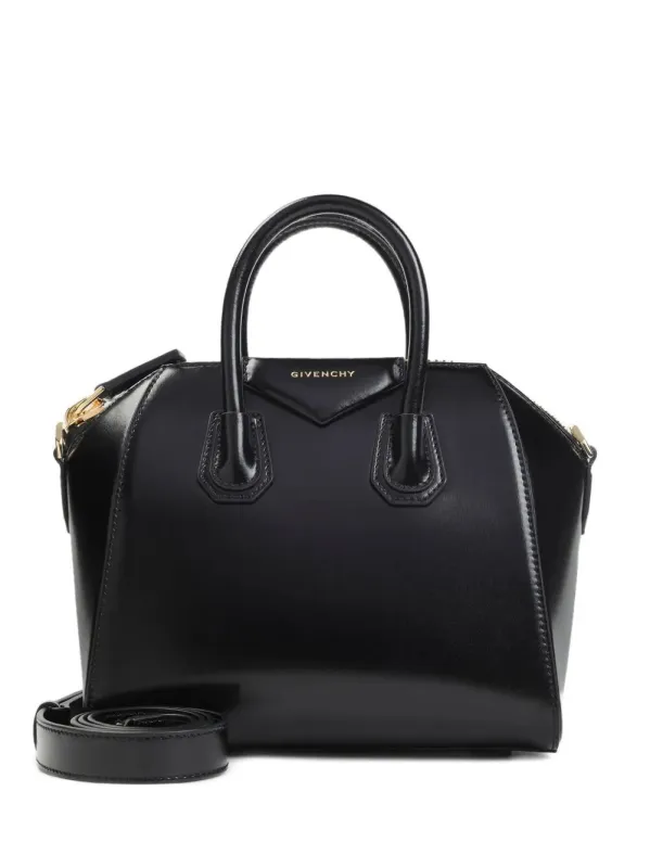 Mini Antigona Bag In Leather made by Givenchy