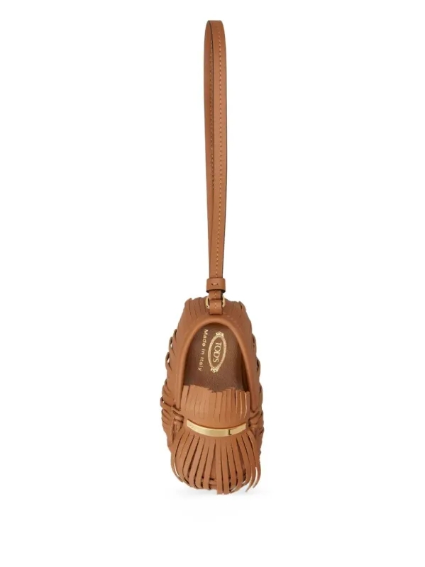 Leather Gommino Charm made by Tod's