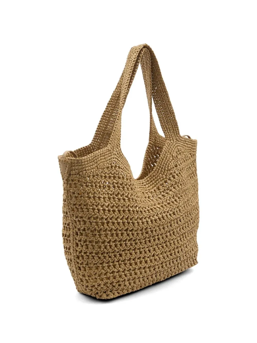 Raffia And Leather Medium Shopping Bag sold by Wanan Luxury product image thumbnail 2