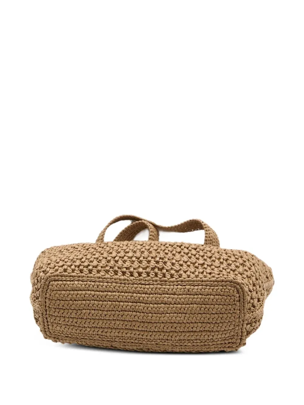 Raffia And Leather Medium Shopping Bag sold by Wanan Luxury product image thumbnail 3